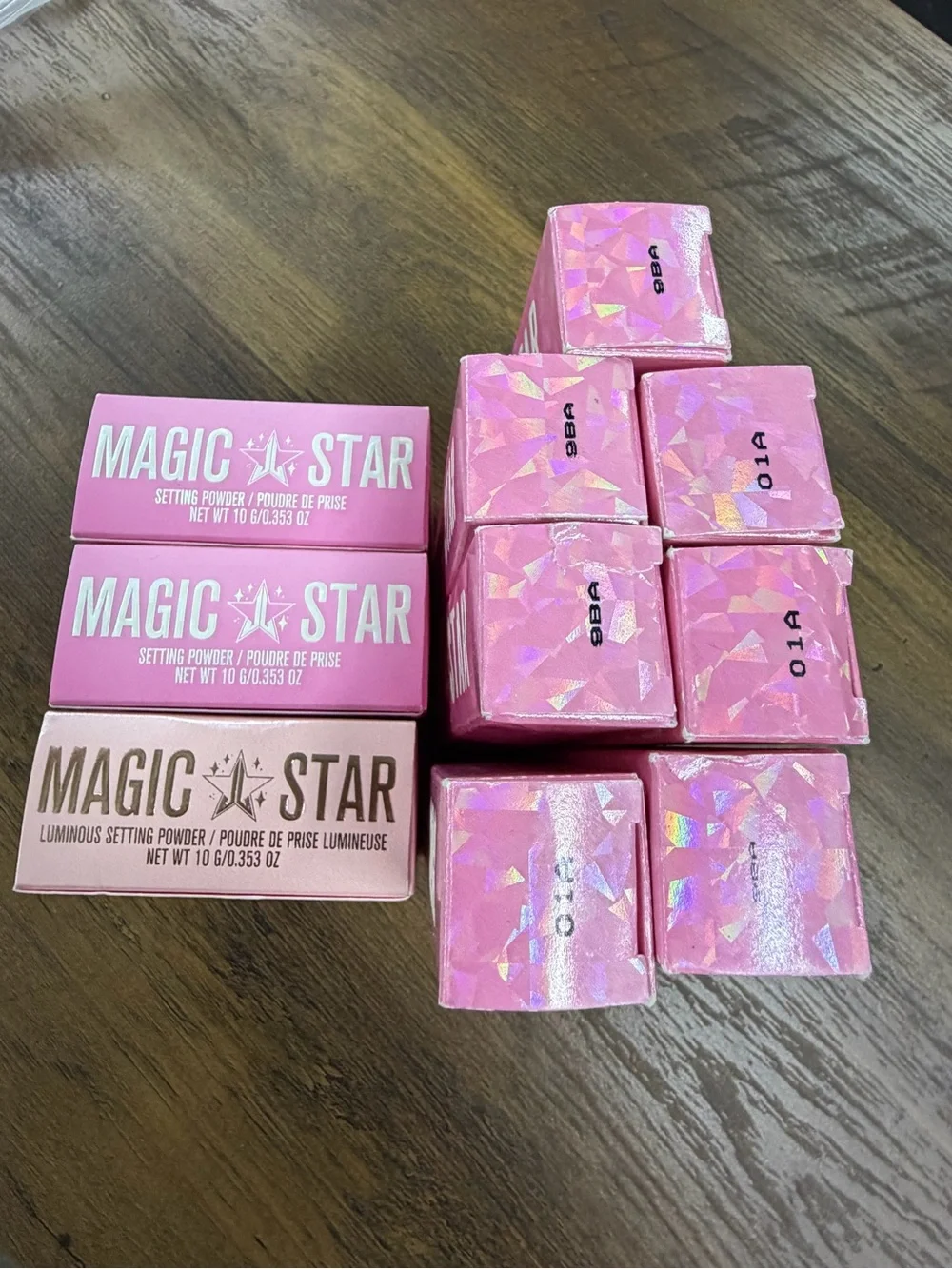 Jeffree Star Cosmetics 10 Piece Makeup Bundle Concealer + Magic Star Setting Pow
